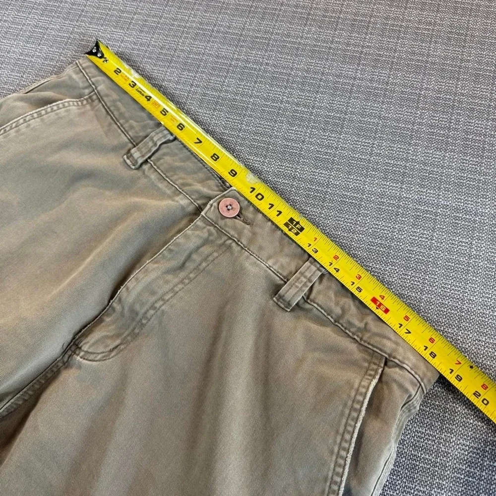 Y2K Quicksilver Tan Cargo Shorts Men's Size 36